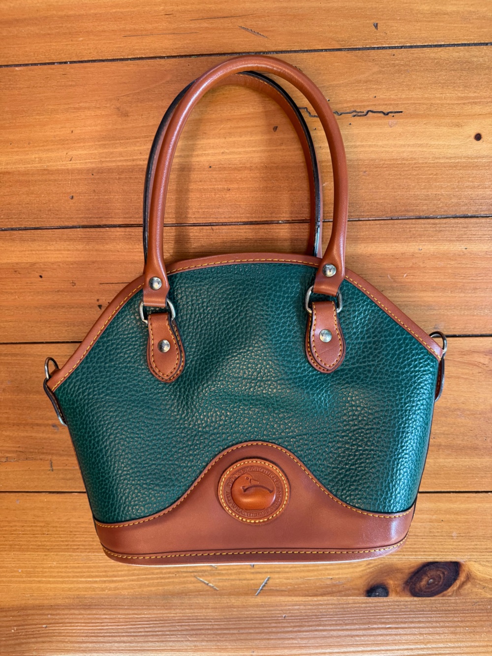 RARE Vintage 80’s/90’s Dooney & Bourke AWL Satchel in Perfect Condition - Picture 3 of 7